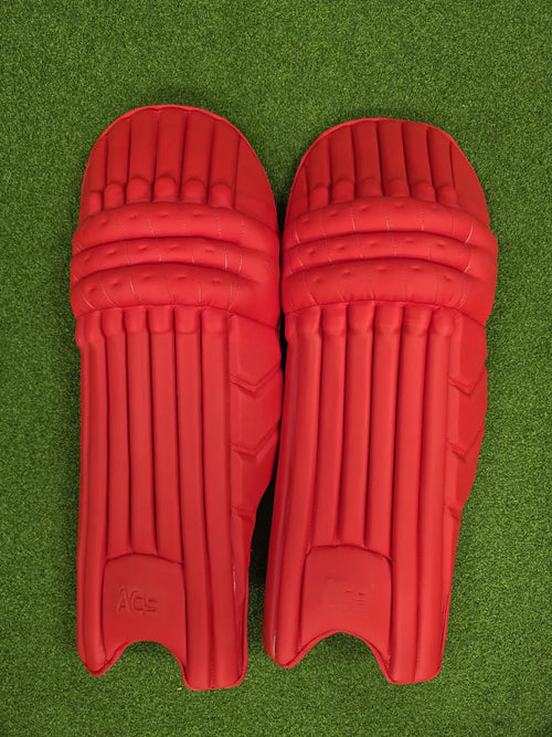 ACS Player Edition Leg Guard Batting Pads - Red - Avaiable for RHB & LHB