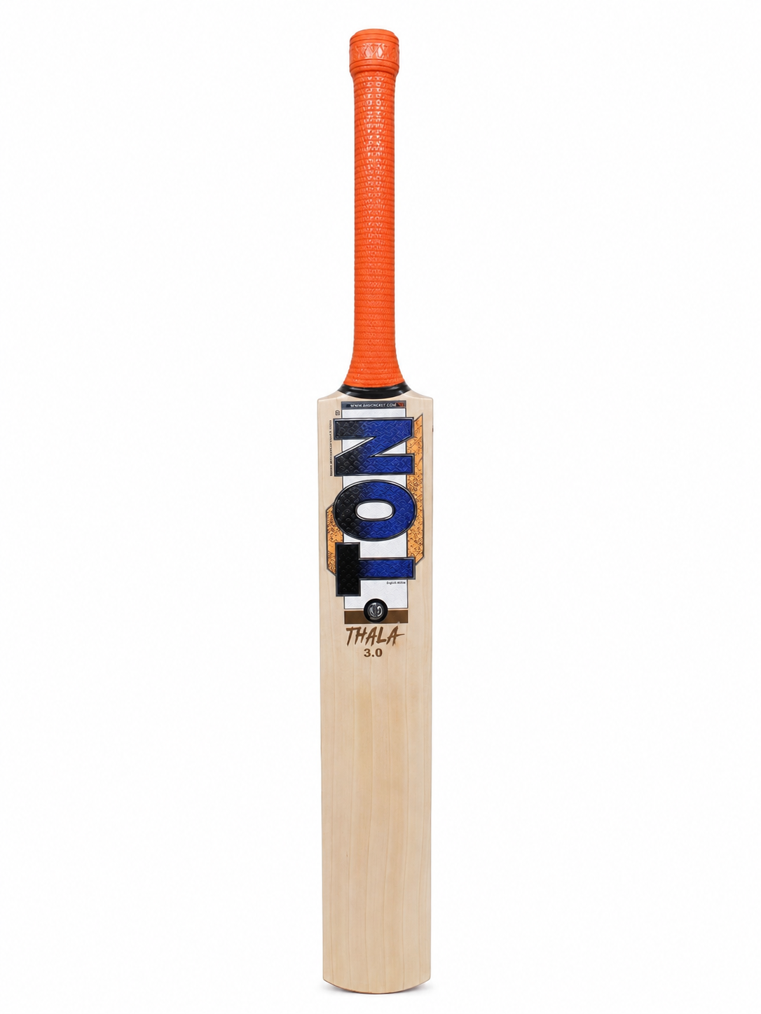 SS Dhoni Thala 3.0 TON English Willow Cricket Bat front view at Alberta Cricket Store Canada