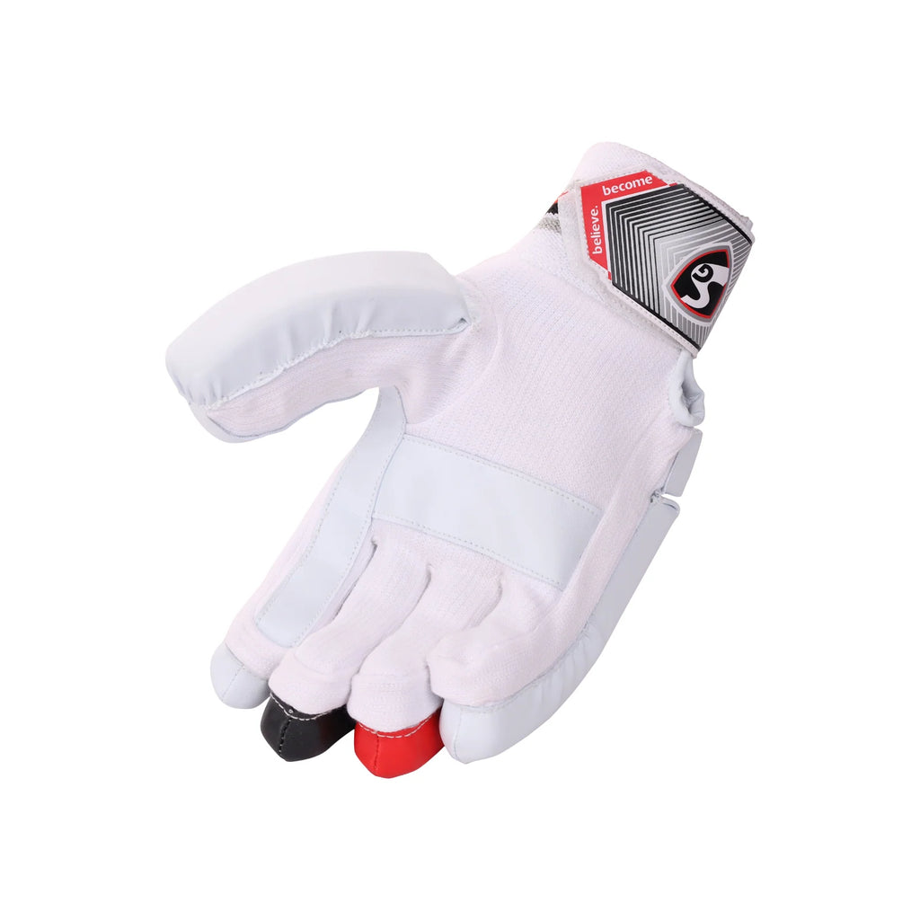 SG Blaze Lite junior cricket batting gloves mesh wrist strap Alberta Cricket Store
