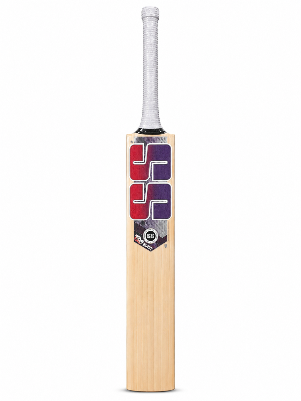 SS T20 Blast English Willow Cricket Bat Front View at Alberta Cricket Store Canada
