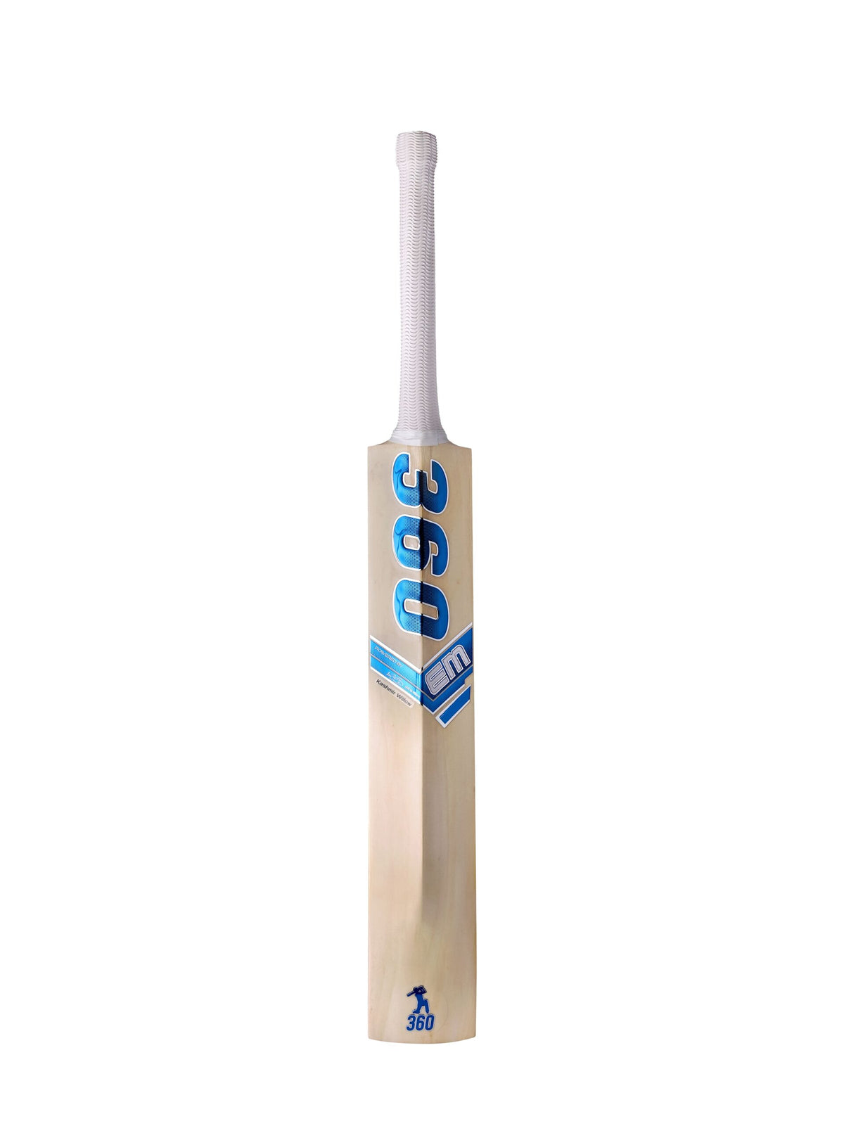 EM 360 Legacy Kashmir Willow Cricket Bat (2026) + FREE EXTRA GRIP + FREE GIFT NIVIA Heavy Red Tennis Ball (Box of 12)