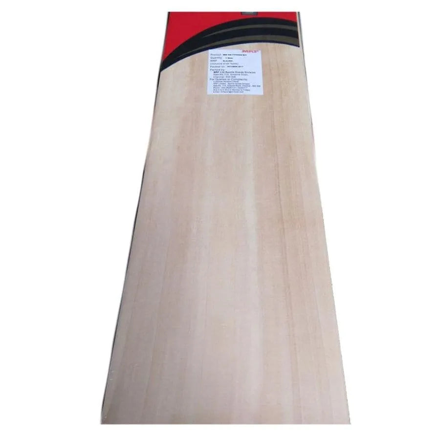 MRF Typhoon Kashmir Willow Cricket Bat-SH  +  EXTRA GRIP + FREE GIFT NIVIA Heavy Red Tennis Ball (Box of 12)