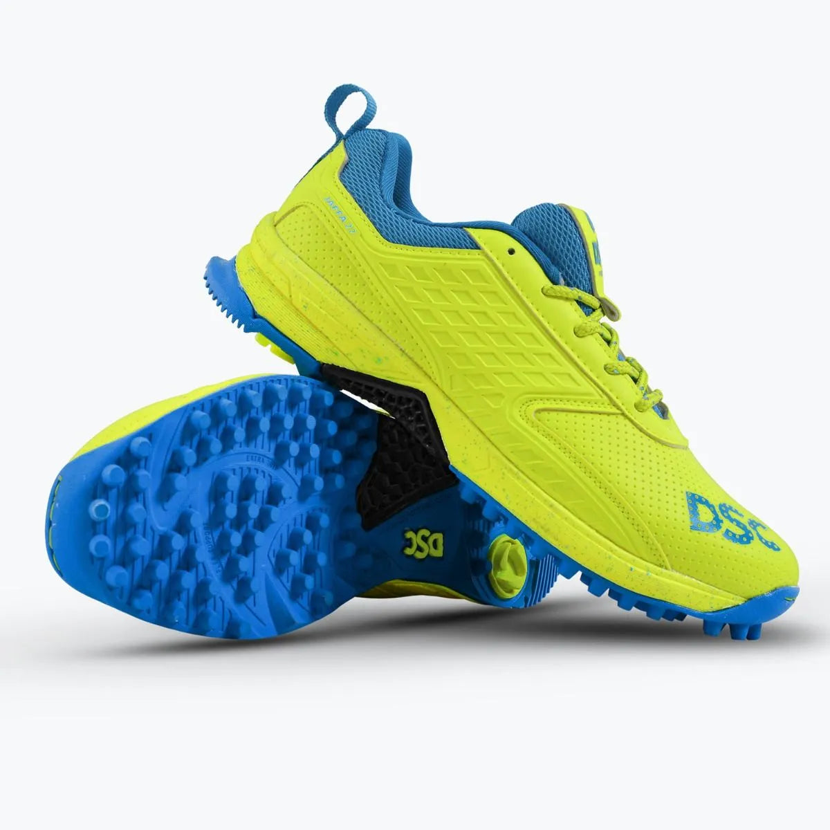 DSC Jaffa 22 Cricket Shoes Fluro Yellow/White -+ (Right or Left Hand) - or choose another (select one only)