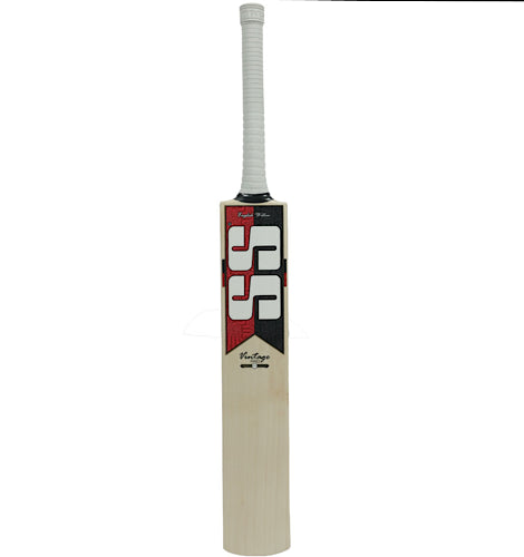 Front and rear view of MRF Genius Prince English Willow Cricket Bat 2026