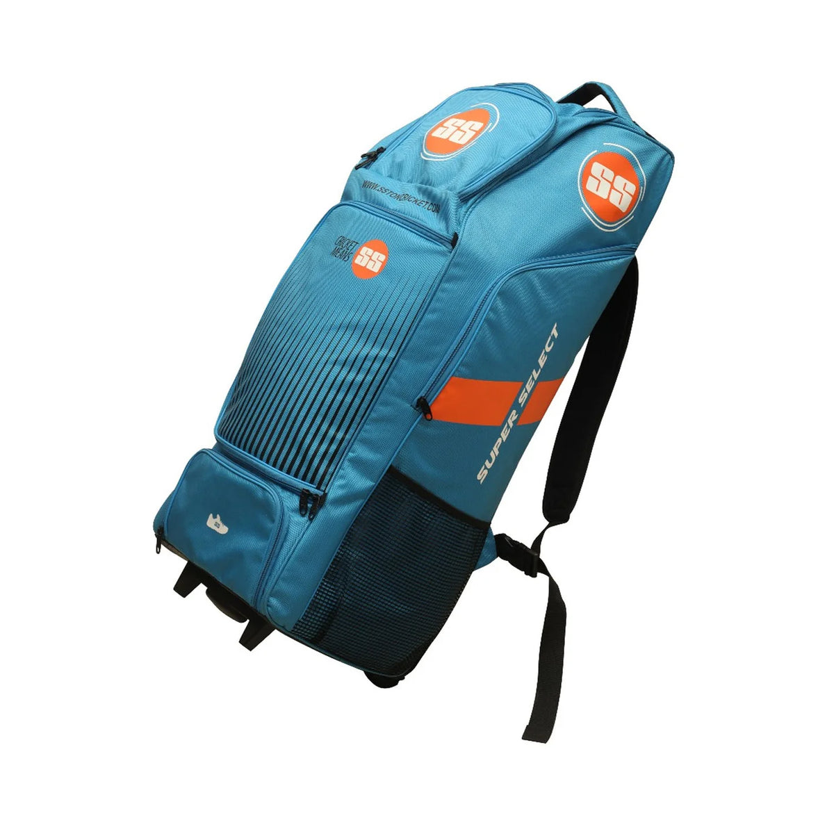 SS Super Select Duffle Cricket Kit Bag, Sky Blue (2026)