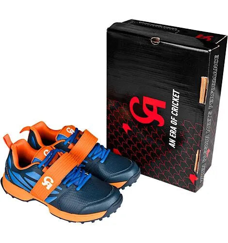 CA Big Bang Max Cricket Shoes pair with packaging box at Alberta Cricket Store Canada