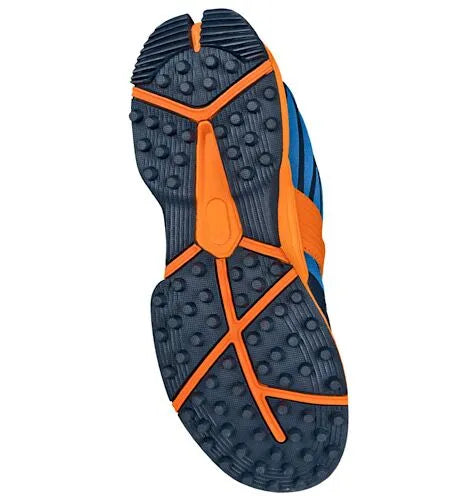 CA Big Bang Max Cricket Shoe top angle view showing strap and lacing at Alberta Cricket Store Canada