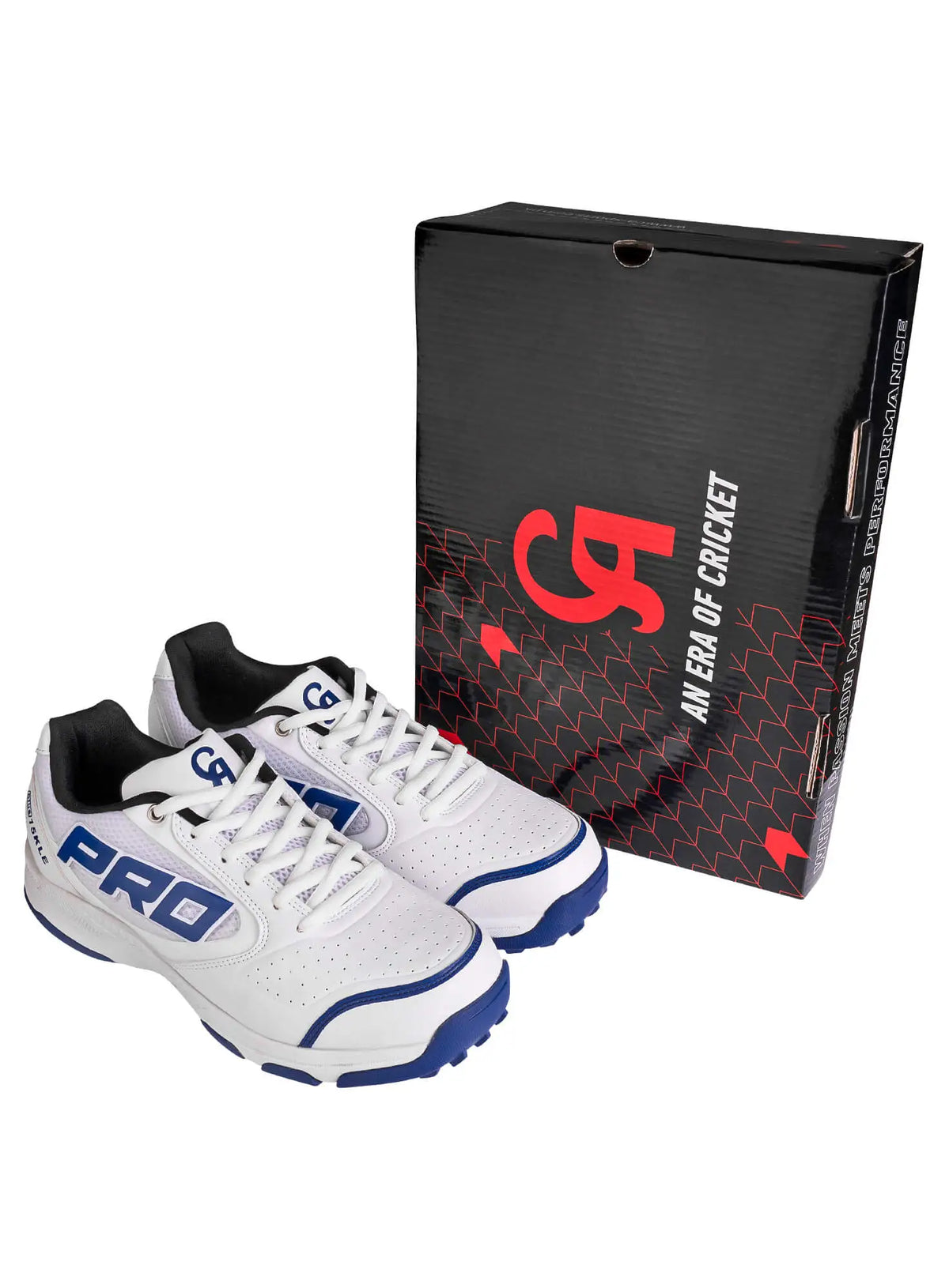 CA Plus 15K LE Cricket Shoes pair with manufacturer packaging box at Alberta Cricket Store Canada