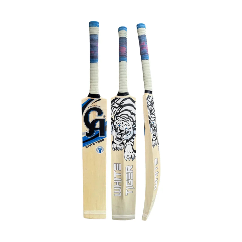 CA White Tiger Tape Ball Bat