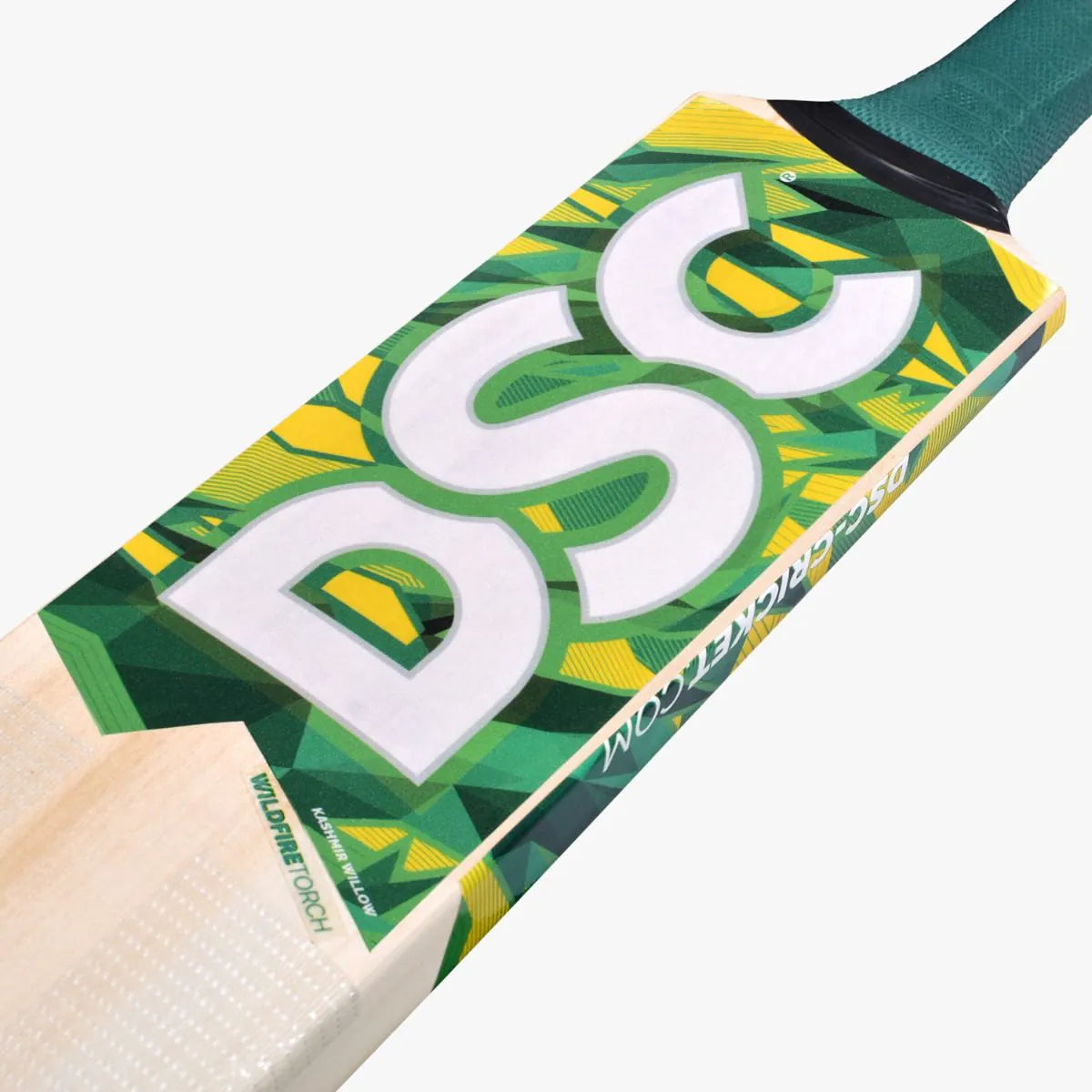 DSC Wildfire Torch Tennis Cricket Bat – SH | 34" Full Length + FREE Extra Grip + FREE NIVIA Heavy Red Tennis Ball (Box of 12)