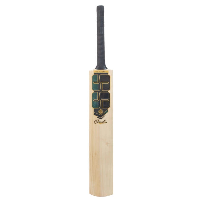 SS GG Smacker Wonder Kashmir Willow Cricket Bat + EXTRA GRIP + FREE GIFT NIVIA Heavy Red Tennis Ball (Box of 12)
