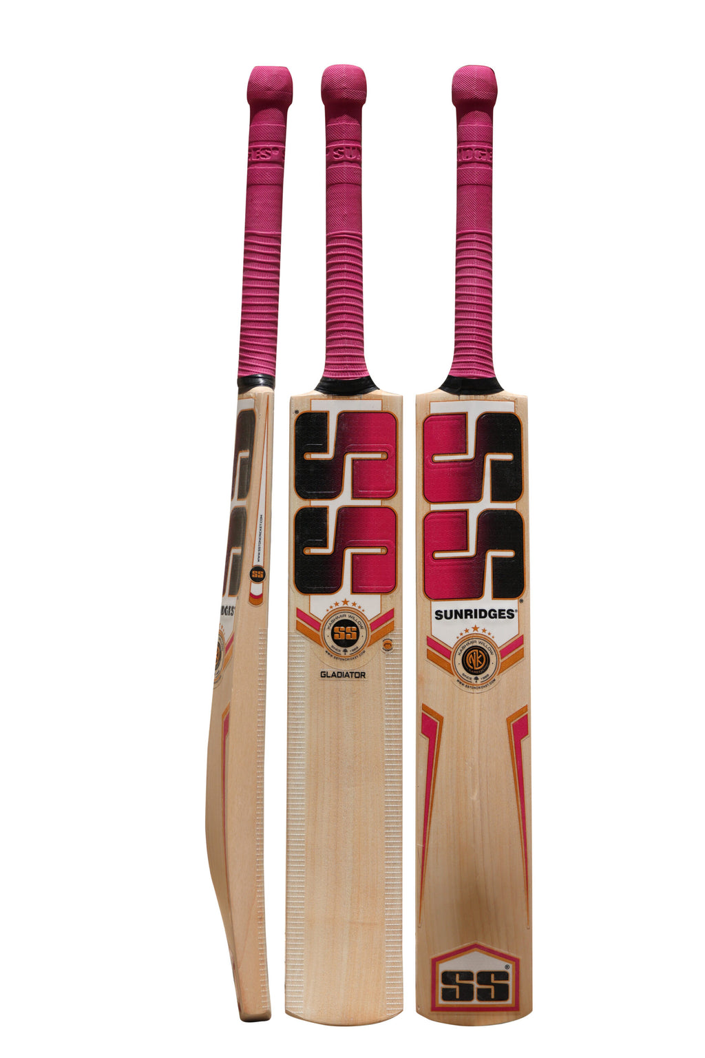 SS Gladiator Kashmir Willow Cricket Bat  -SH Grade +1