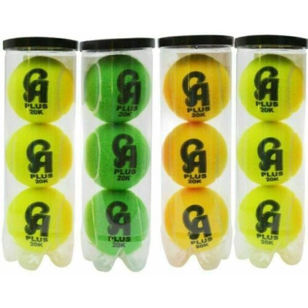 CA Plus 20k Tape Ball Tennis Ball Soft Ball Cricket Balls Pack of 3