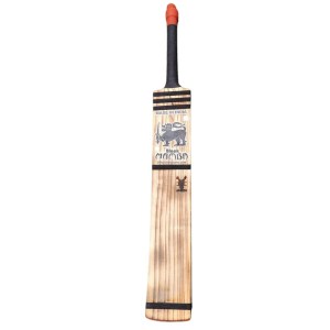 Black Mamba Player Willow Cricket Bat, 34-inch standard size with premium grip and bold branding, available at Alberta Cricket Store Canada.