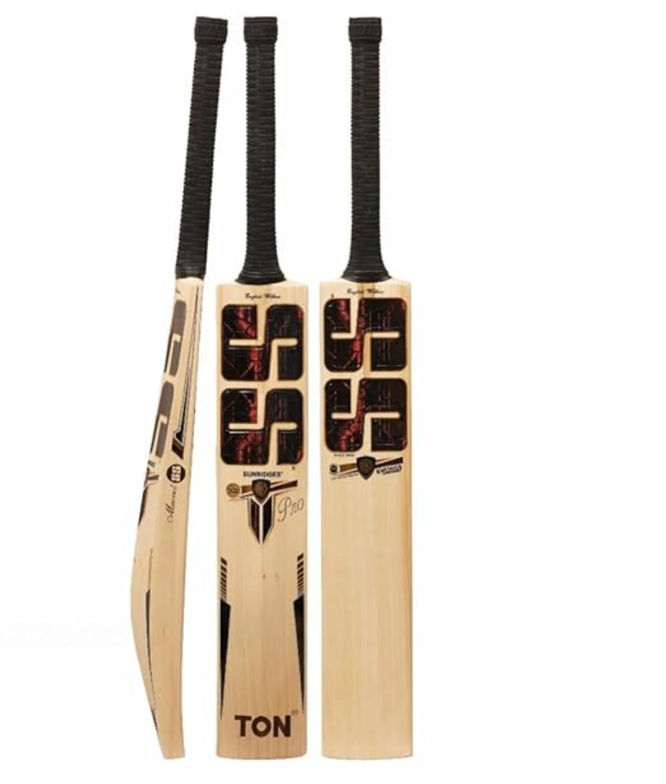 SS Sword Pro English Willow Cricket Bat – SH - GRADE 2+ Free TON player or Gold edition batting gloves