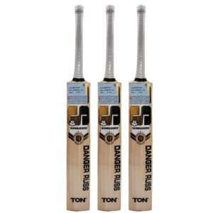 SS DRE RUSSELL Kashmir Willow Cricket Bats LB + LH  -SH + FREE SG AB GAURD WITH STRAP + EXTRA GRIP + FREE GIFT NIVIA Heavy Red Tennis Ball (Box of 12)