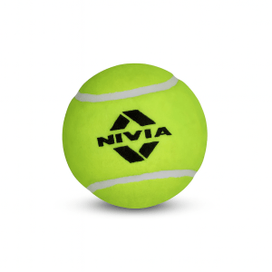 Nivia Tennis Cricket Balls – Yellow Heavy (Pack of 6)
