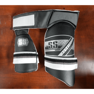 SS THIGH GUARDS AEROLITE 2 in 1 Black Mens and youth size