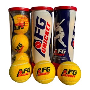 AFG indoor Cricket ball  (3 Balls Tube)