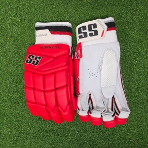 SS Superlite Cricket Batting Gloves – Red  Mens & Youth Available
