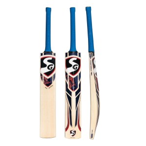 SG KLR Skipper Kashmir Willow Cricket Bat -SH + FREE EXTRA GRIP + FREE GIFT NIVIA Heavy Red Tennis Ball (Box of 12)