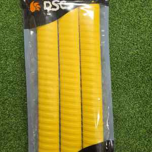 DSC Coil Colored Bat Grip ( single grip ) yellow
